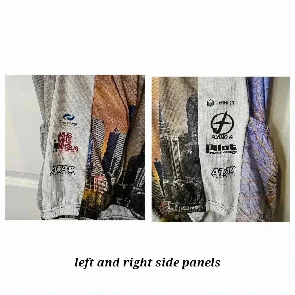 ATAC Philadelphia Cycling Jersey Ocean City NJ Graphic Bike Shirt Mens XL MTB - Picture 11 of 15